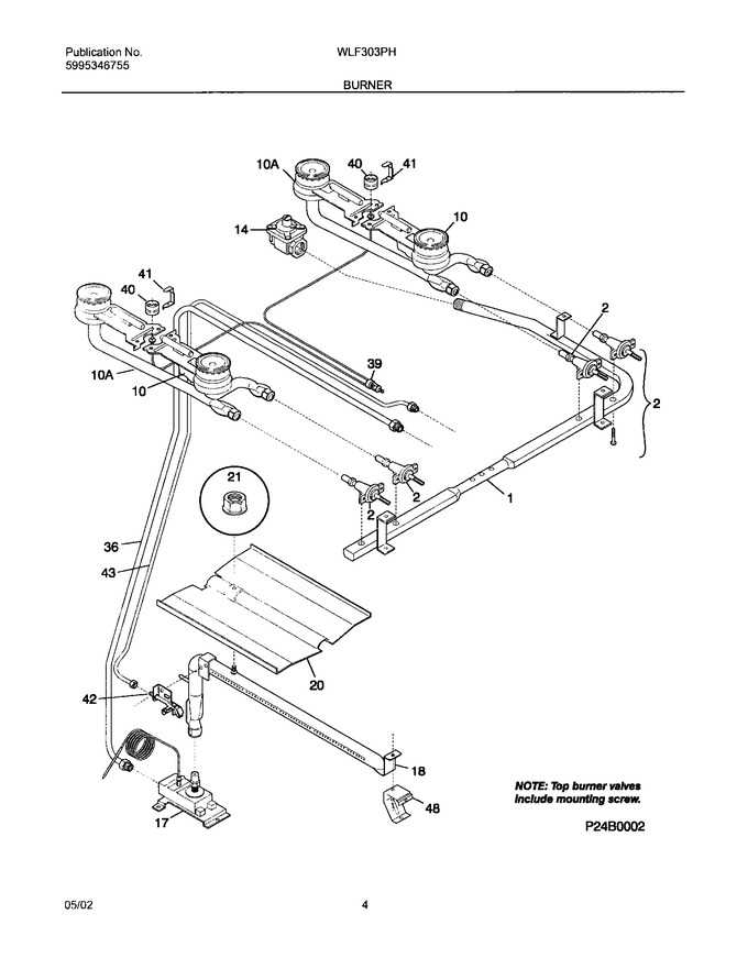 Diagram for WLF303PHWC