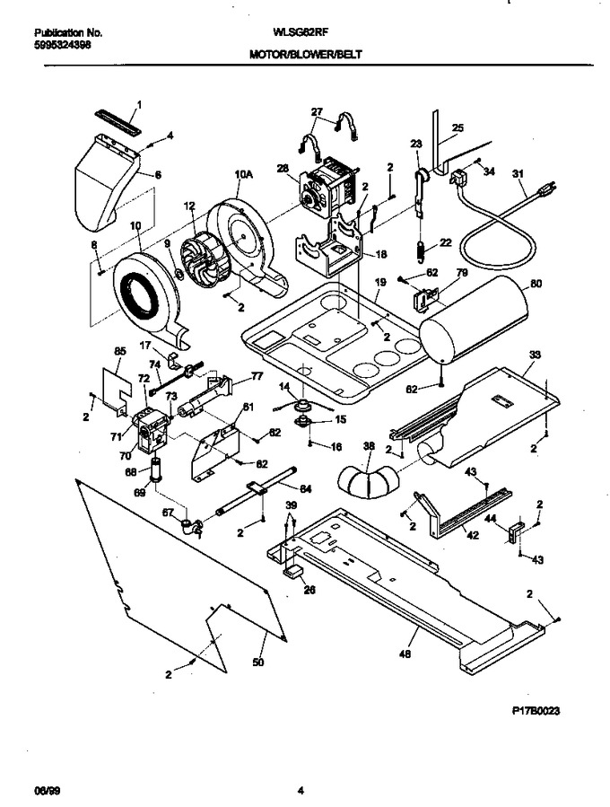 Diagram for WLSG62RFW0