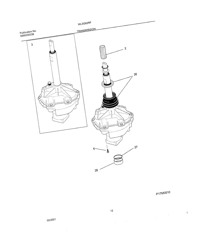 Diagram for WLSG62RFW1