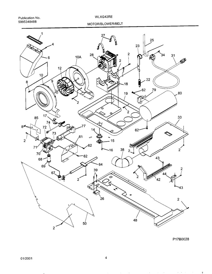 Diagram for WLXG42RED1