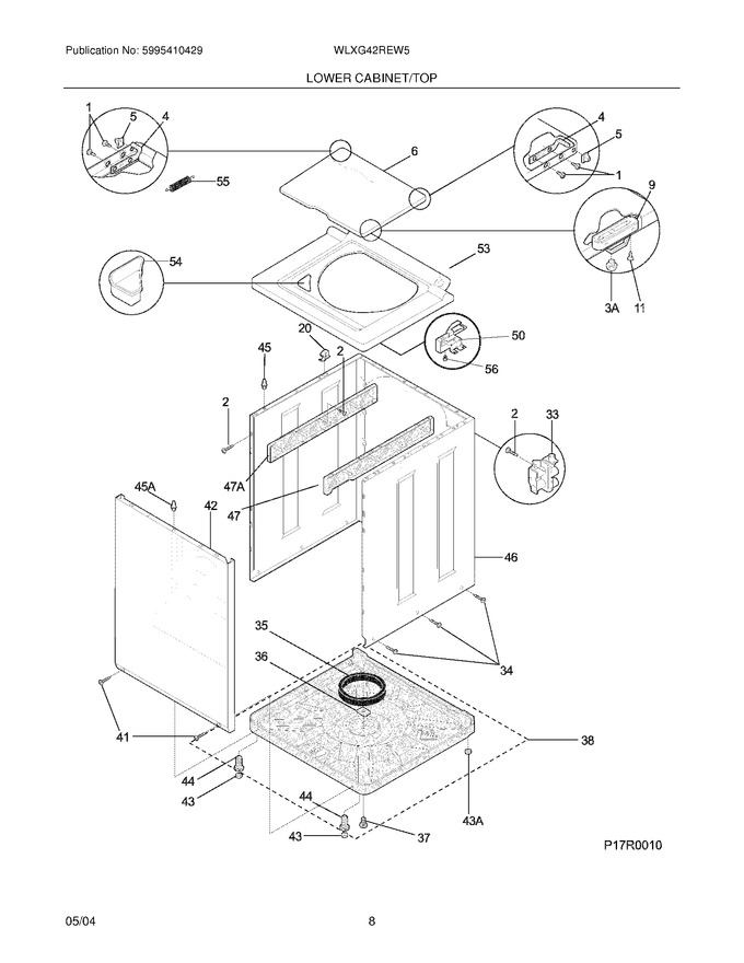 Diagram for WLXG42REW5