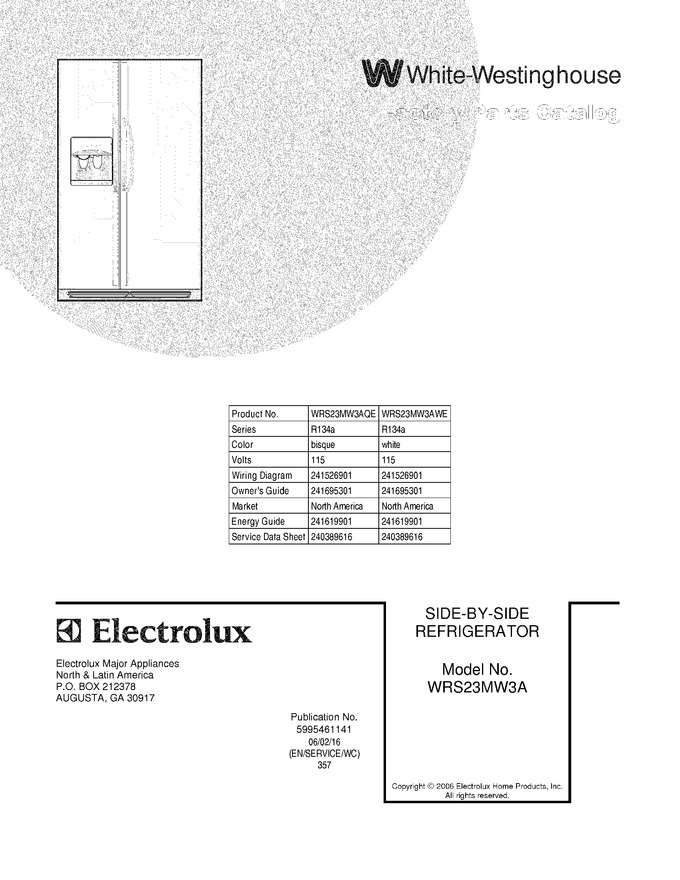 Diagram for WRS23MW3AQE