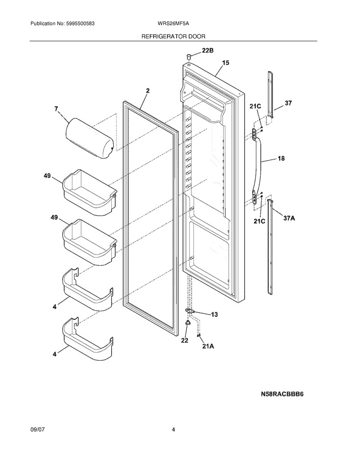 Diagram for WRS26MF5AWW