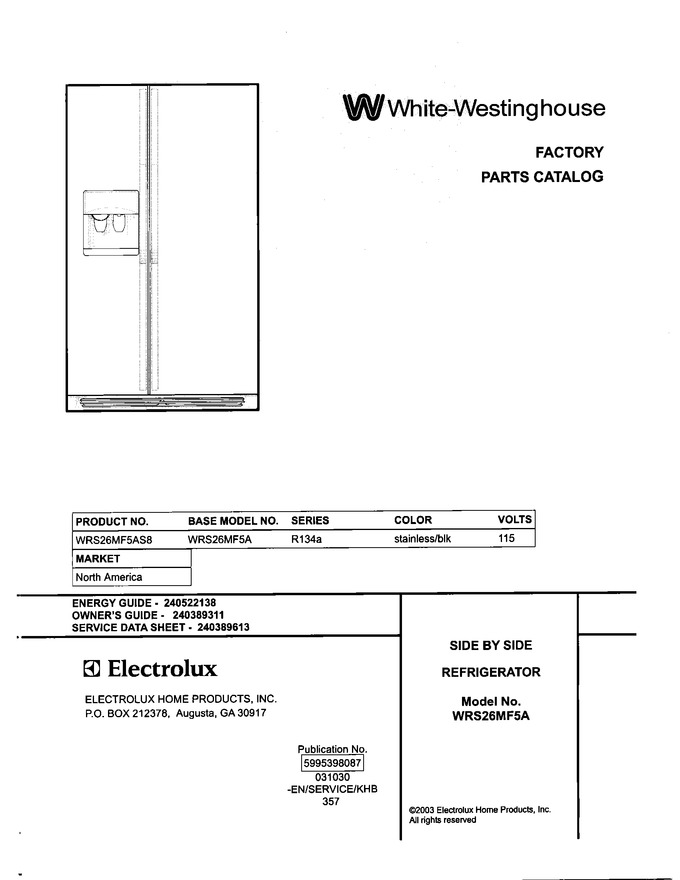 Diagram for WRS26MF5AS8