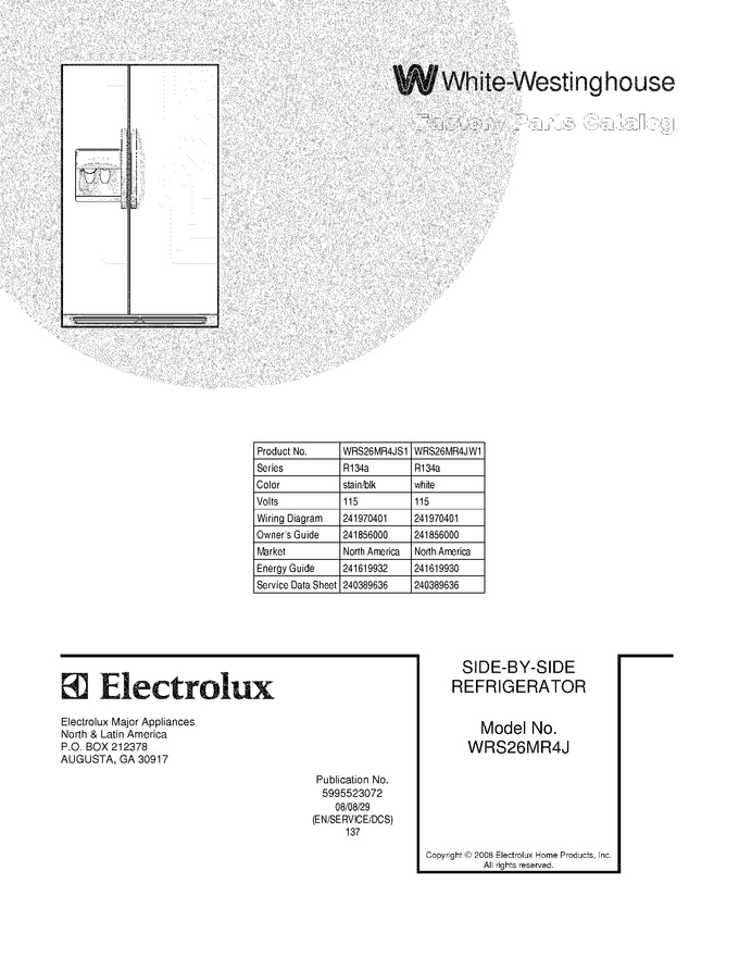 Diagram for WRS26MR4JW1