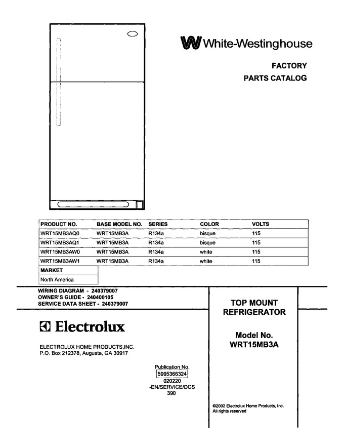 Diagram for WRT15MB3AW1