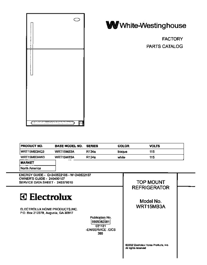 Diagram for WRT15MB3AQ3