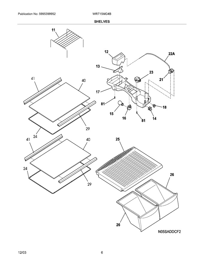 Diagram for WRT15MG4BW1