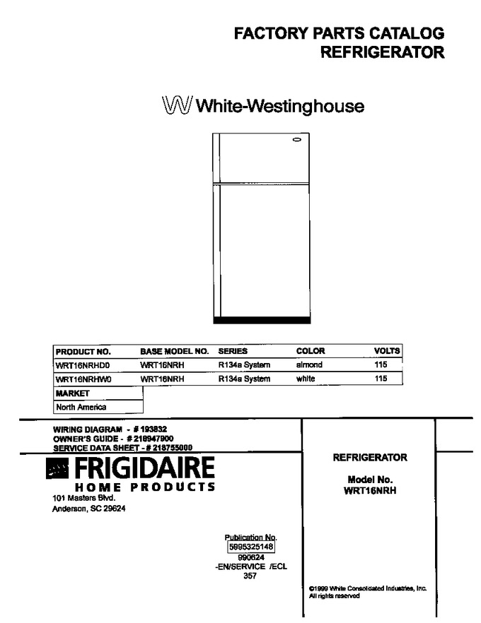 Diagram for WRT16NRHD0