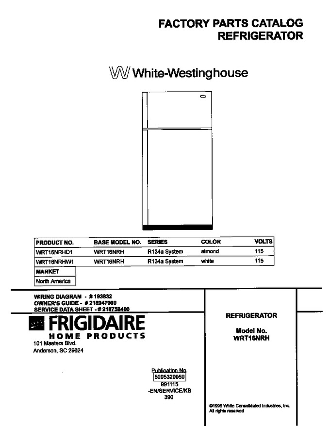 Diagram for WRT16NRHW1