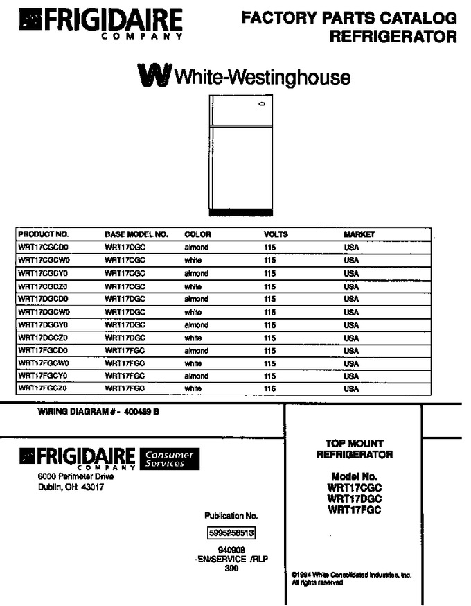 Diagram for WRT17DGCZ0