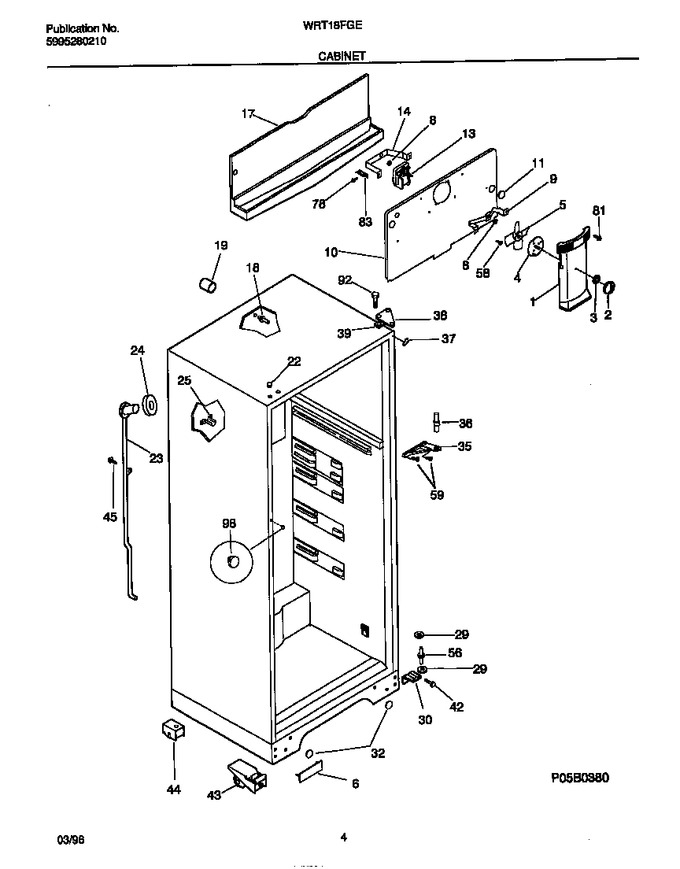 Diagram for WRT18FGEW0