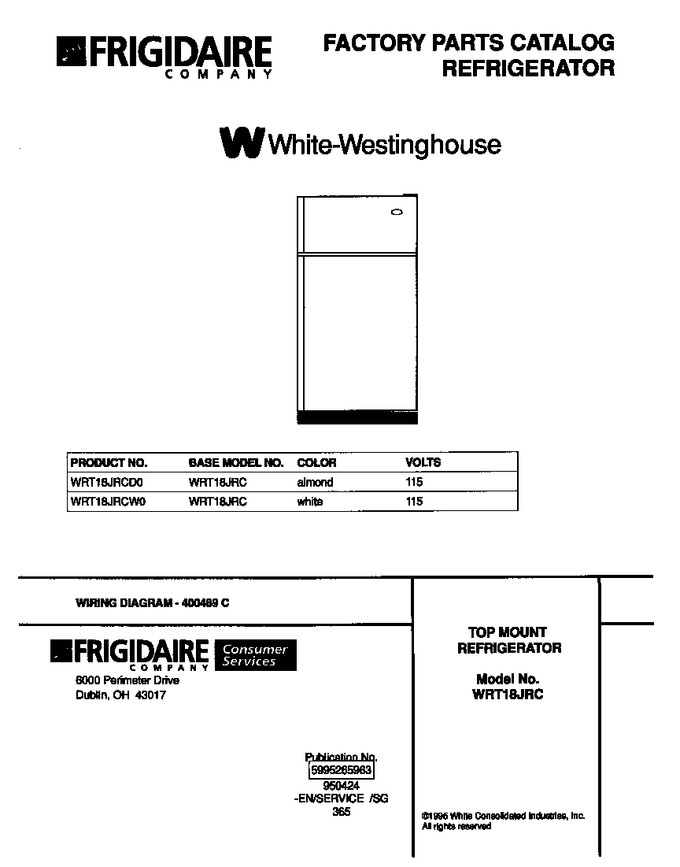 Diagram for WRT18JRCW0