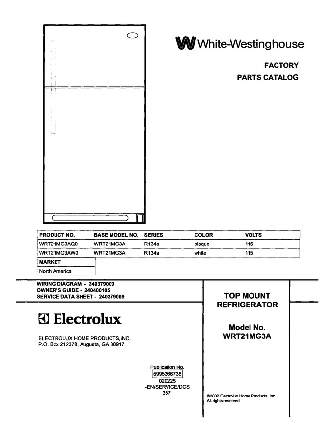 Diagram for WRT21MG3AW0