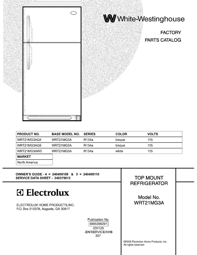 Diagram for WRT21MG3AW5
