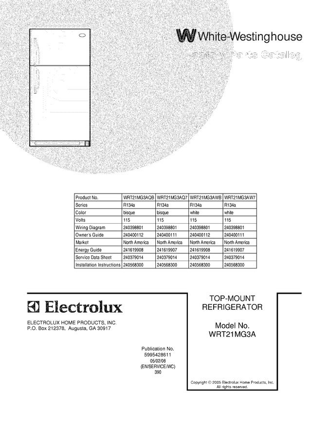 Diagram for WRT21MG3AW7
