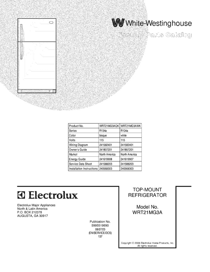 Diagram for WRT21MG3AQK