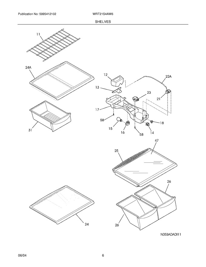 Diagram for WRT21S4AW6