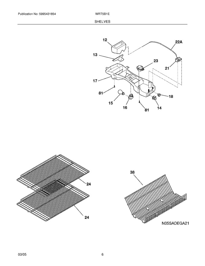 Diagram for WRT5B1EW0