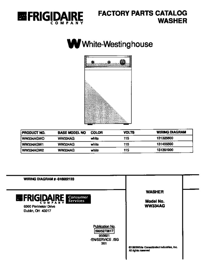 Diagram for WW334AGW0