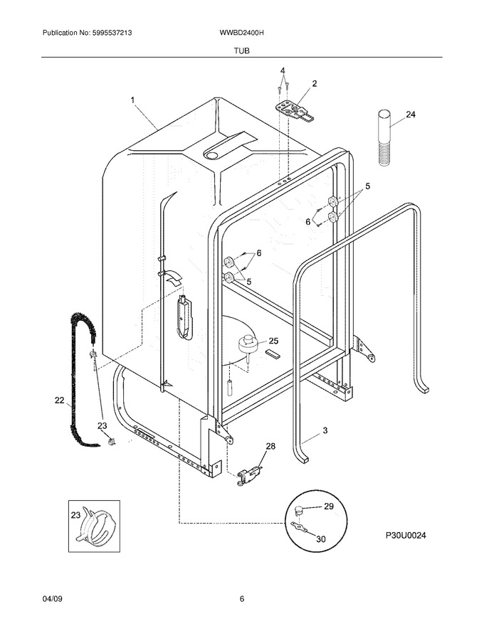 Diagram for WWBD2400HB0
