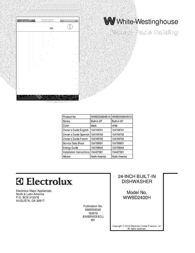 Diagram for WWBD2400HW1A
