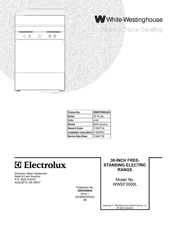 Diagram for WWEF3000LWA