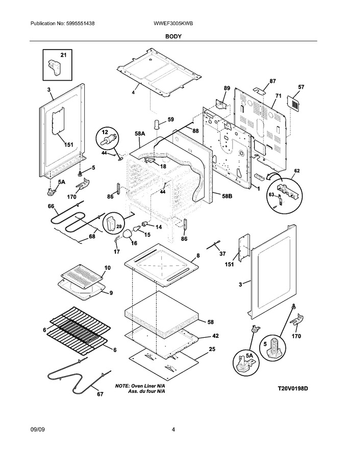 Diagram for WWEF3005KWB