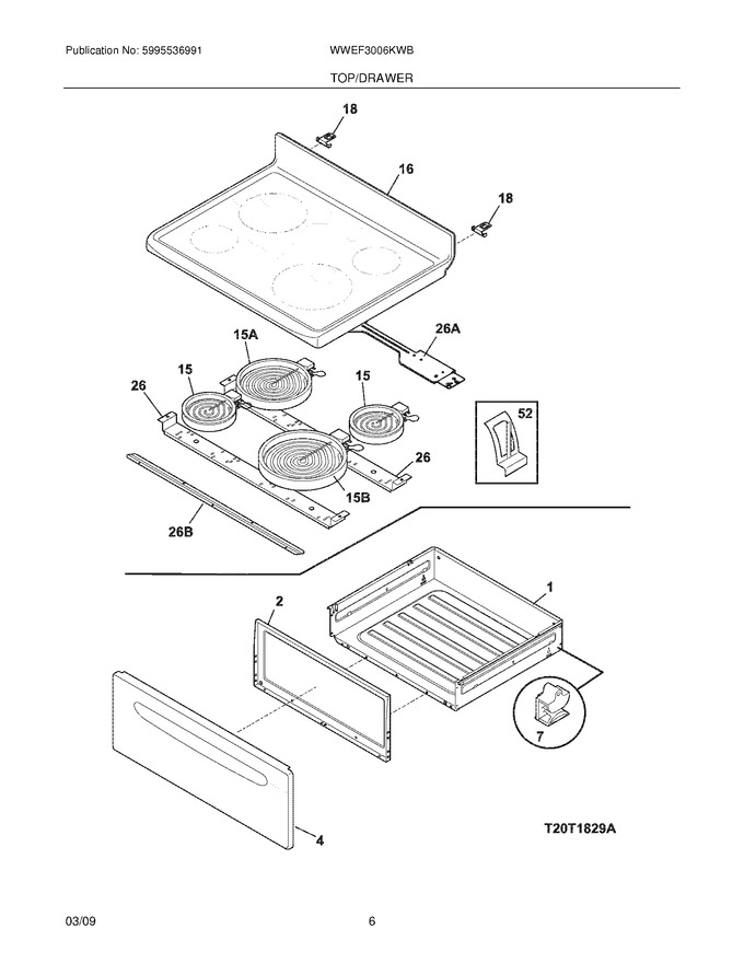 Diagram for WWEF3006KWB