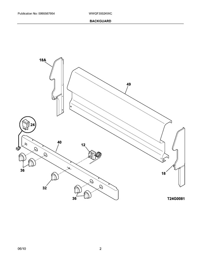Diagram for WWGF3002KWC