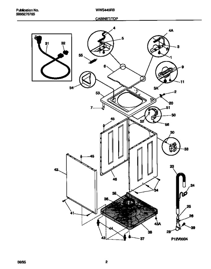 Diagram for WWS445RBW0