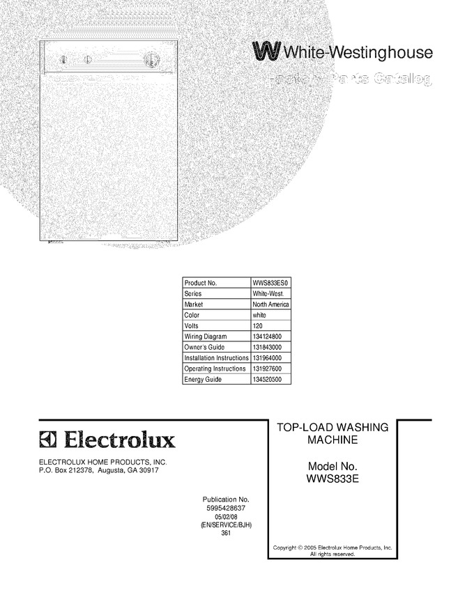 Diagram for WWS833ES0