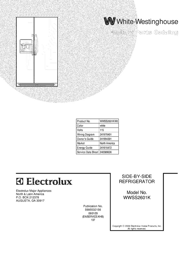 Diagram for WWSS2601KW0