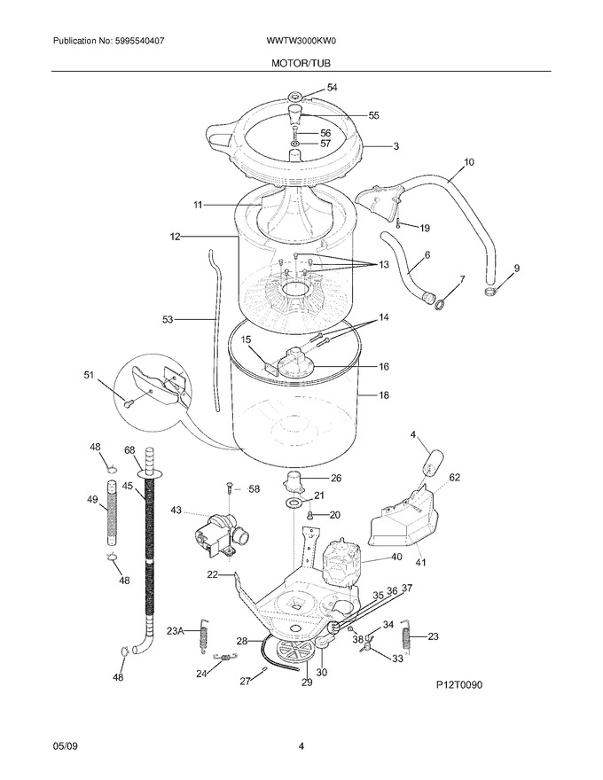 Diagram for WWTW3000KW0