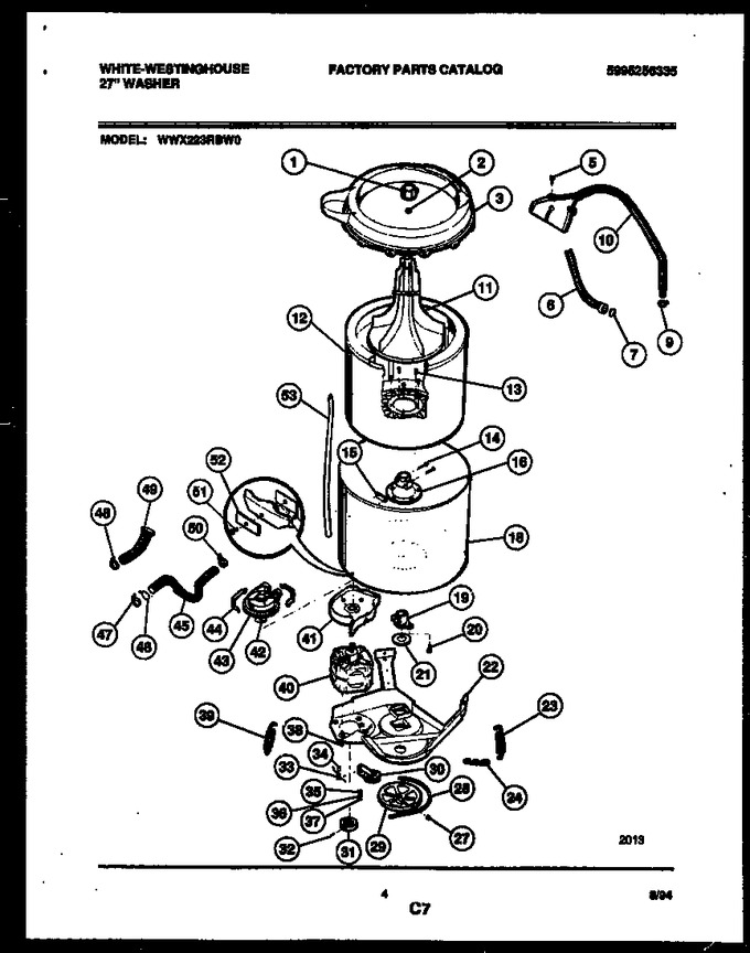 Diagram for WWX223RBW0