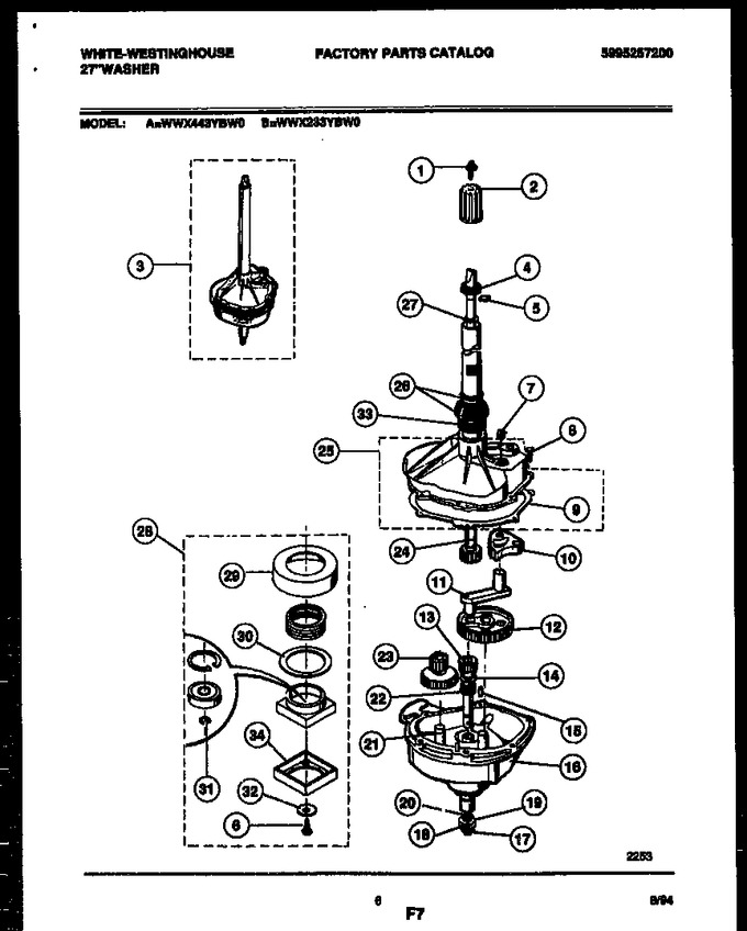 Diagram for WWX443YBD0