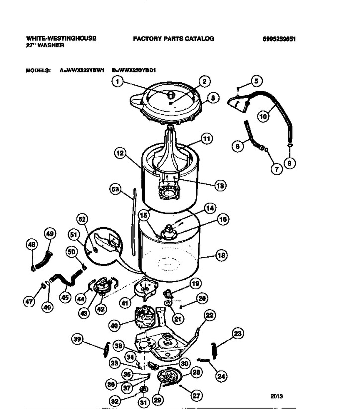 Diagram for WWX233YBW1