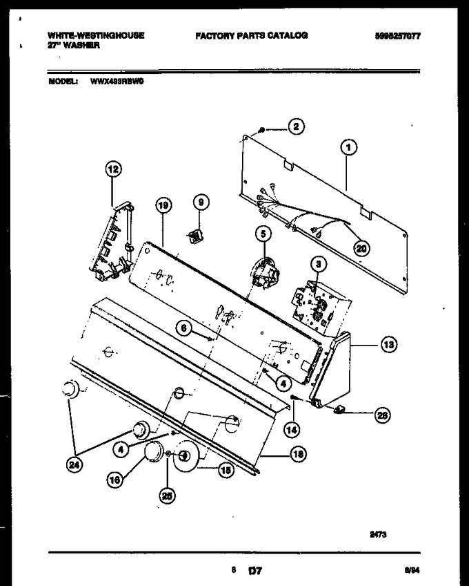 Diagram for WWX433RBD0