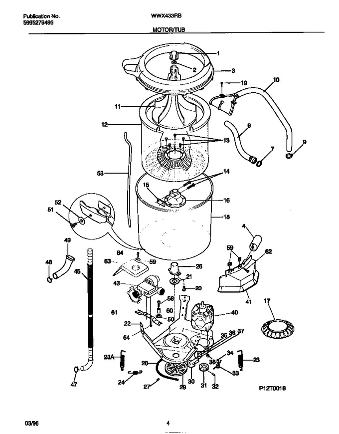 Diagram for WWX433RBW4