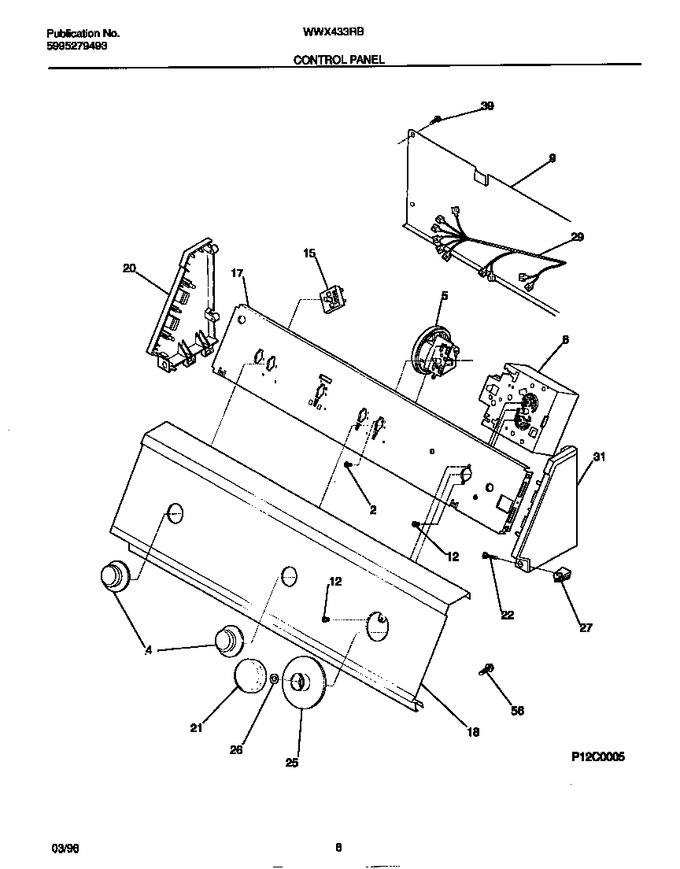Diagram for WWX433RBW4