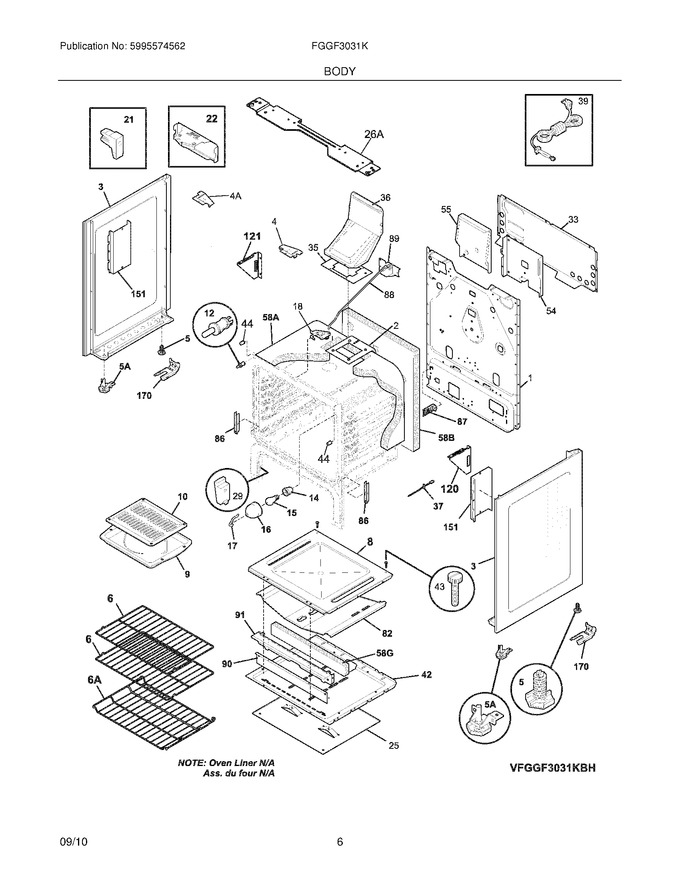 Diagram for FGGF3031KQH
