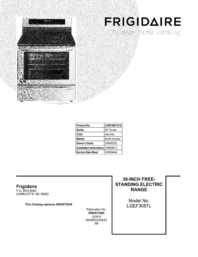 Diagram for LGEF3057LFA