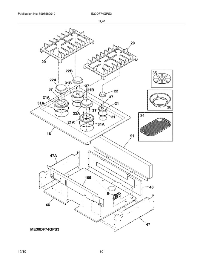 Diagram for E30DF74GPS3