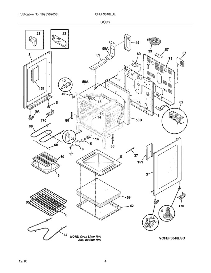 Diagram for CFEF3048LSE