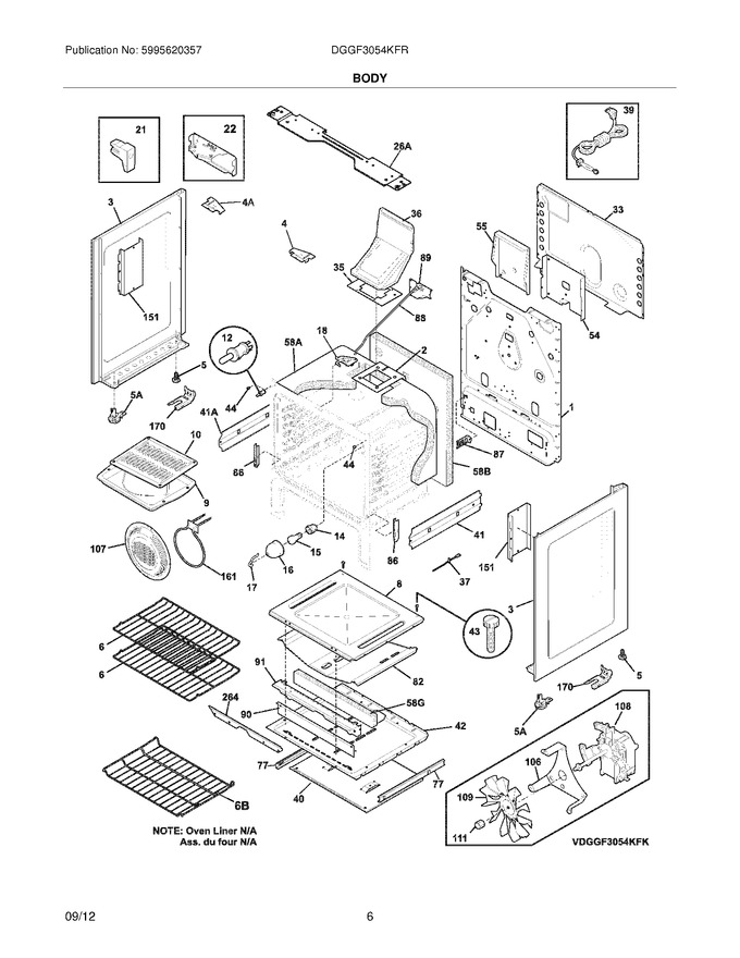 Diagram for DGGF3054KFR