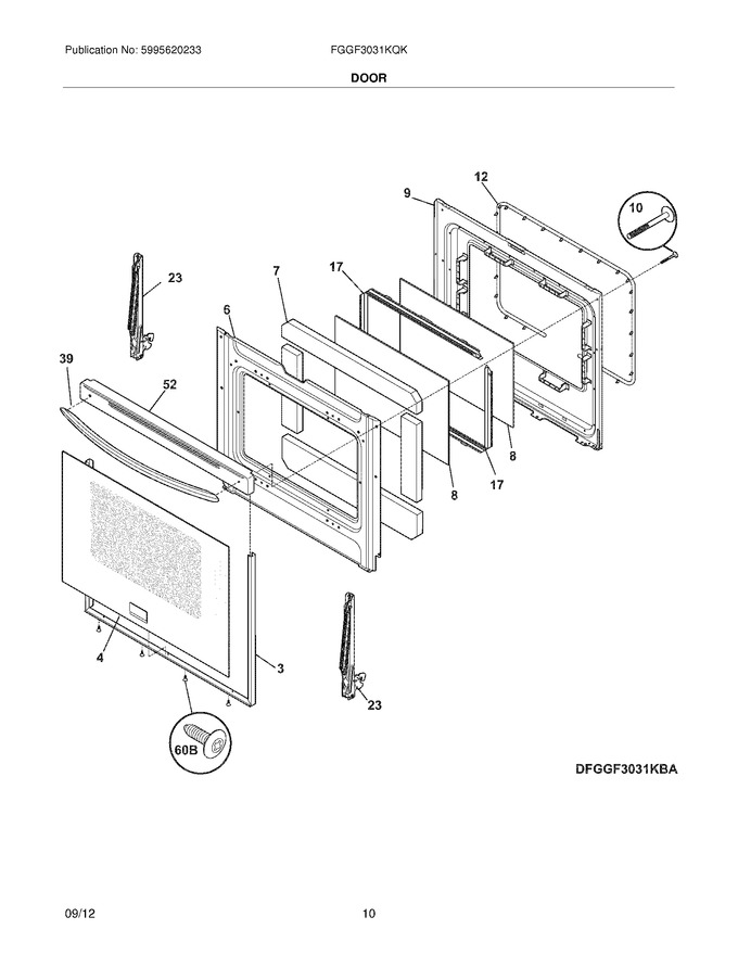 Diagram for FGGF3031KQK