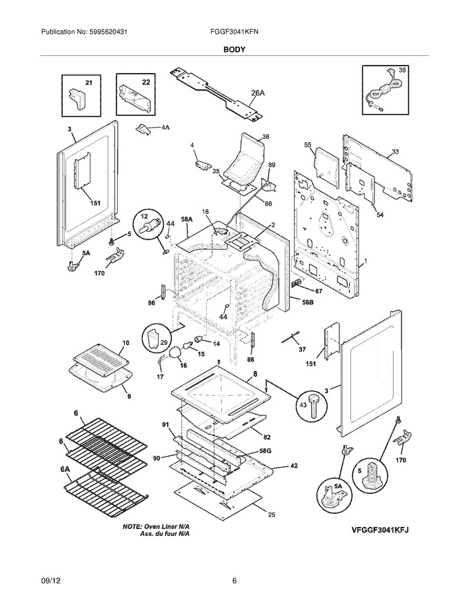 Diagram for FGGF3041KFN