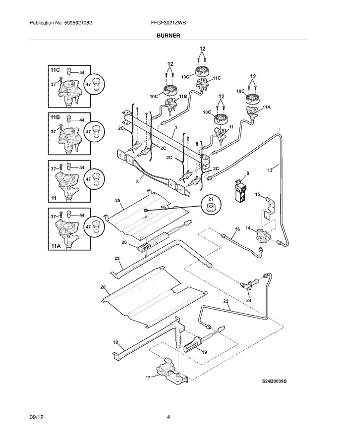 Diagram for FFGF3021ZWB