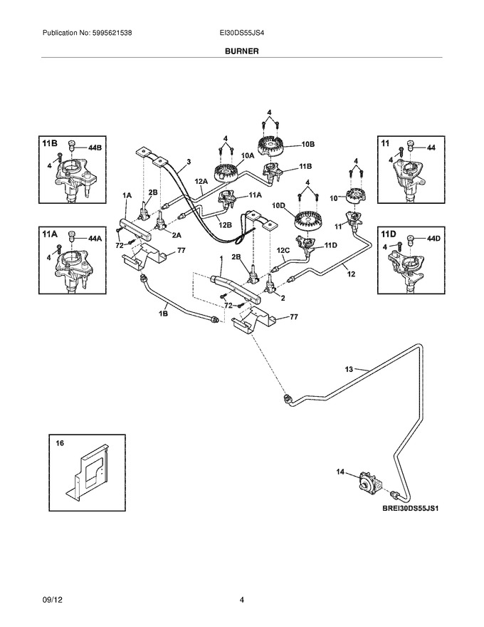 Diagram for EI30DS55JS4