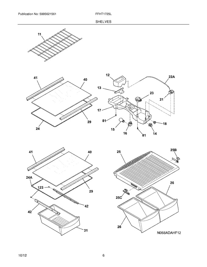 Diagram for FFHT1725LSC